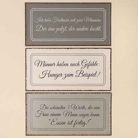 Schild mit Spruch witzig (243630) nur 8.30 EUR