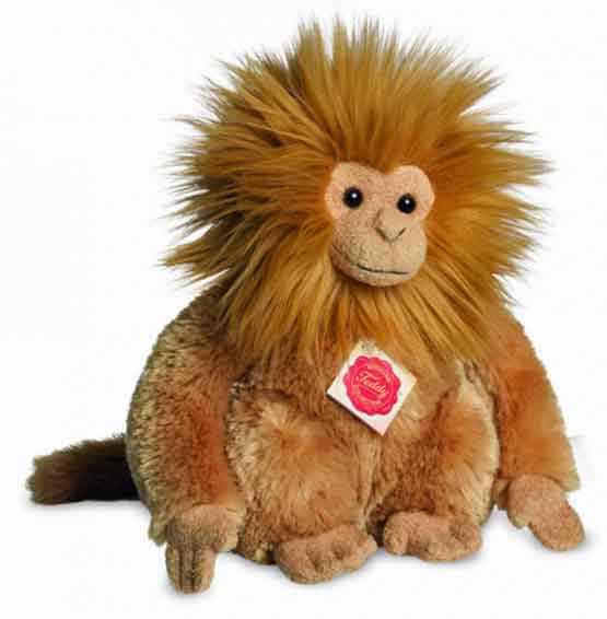 Teddy-Hermann Äffchen sitzend 22 cm (92922)