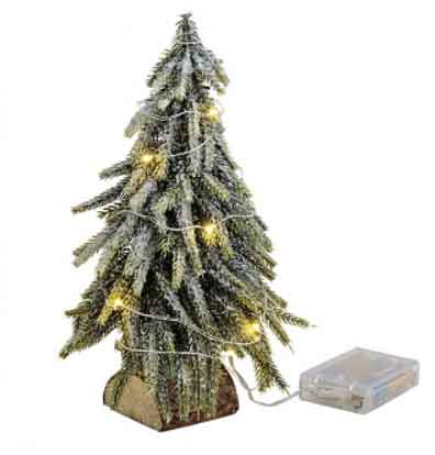 LED Baum beleuchtet 28 cm (11198w)