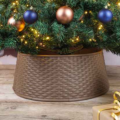Abdeckung für Weihnachtsbaumständer (55560)