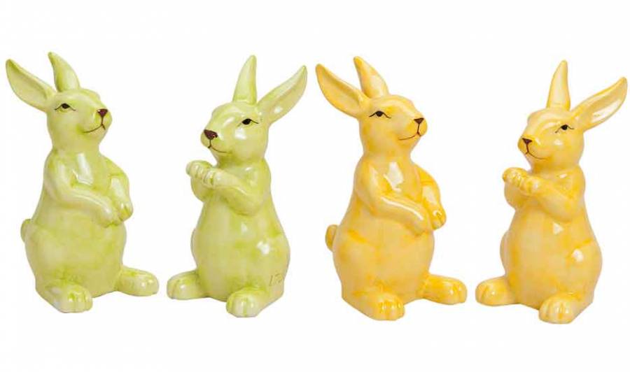 Hase Keramik 2er-Set (12592w)