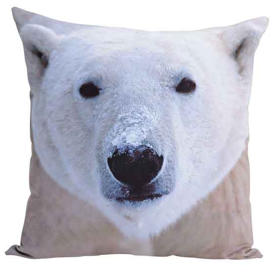 Kissen Eisbär 45x45 cm (17112w)