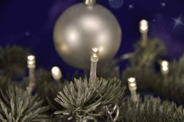 LED Lichterkette 100 Lampen warm-weiß (76091)
