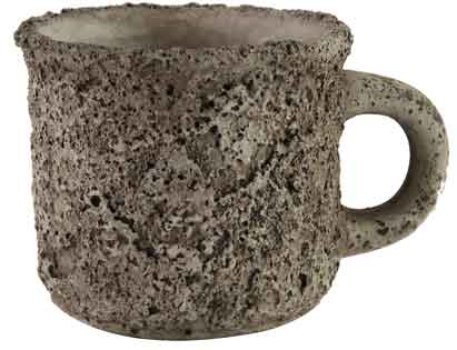 Pflanztopf Becher Tasse Alvera grau (749591)