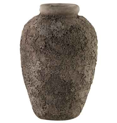 Dekovase Vase Kirsten grau 38 cm (D749686)