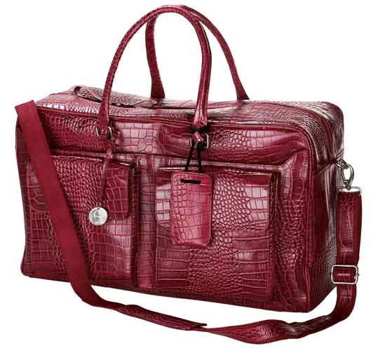 Reisetasche Carmen Bull & Hunt Leder rot (G44459)