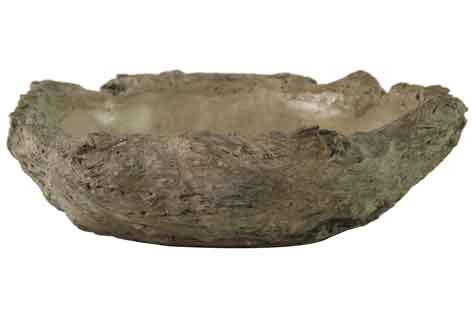 Schale Holzdesign Pflanzschale Vogeltranke Rund Nur 28 90 Eur