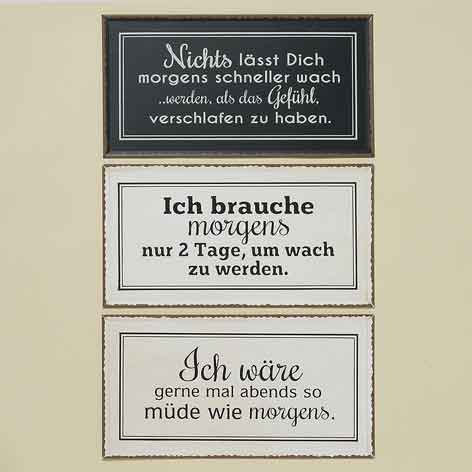 Schild mit Spruch witzig (243730)