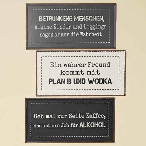 Schild mit Spruch witzig (328680)