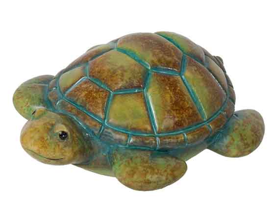 Schwimmtier Schildkrte Keramik 18 cm (921566)