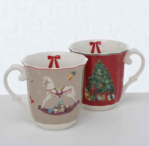 Kaffeebecher Tasse Nostalgie Weihnachtsmotiv (2013646)