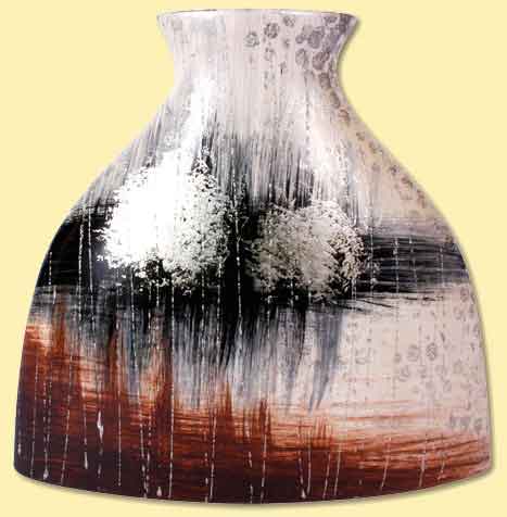 Vase Kepheus bauchig Keramik (S550025)