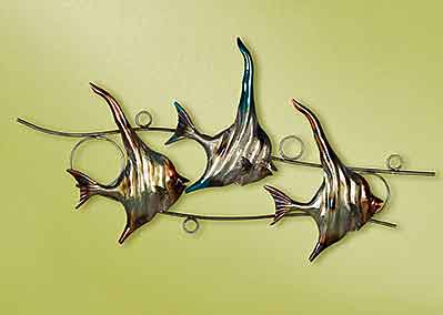 Wanddeko Wimpelfisch Fisch 68 cm (G69712)